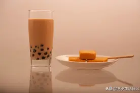 珍珠奶茶，丝滑~图片