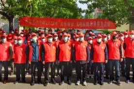 泰安技师学院：践行“泰安小美”精神  助力文明城市创建图片