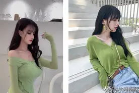 DCup女生，还在为如何穿搭而烦恼？这样穿既舒适又文艺。图片