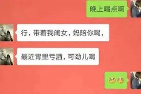 女婿错把信息发给了岳母，岳母回复厉害了，网友：高手间的碰撞图片