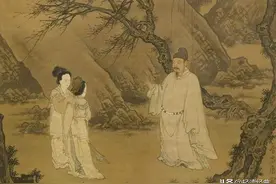 王羲之的儿子王献之，书法在父亲之下，狂放在父亲之上图片