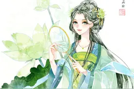 古风图片：一生一世一双人，半醉半醒半浮生。图片