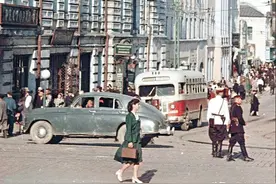 1955年海参崴：天然优良不冻港，苏军重兵把守，没有丝毫中国痕迹图片