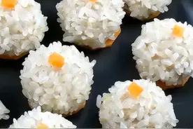 妈妈的味道之珍珠丸子，掌握小技巧，出锅晶莹剔透，肉丸弹Q劲道图片