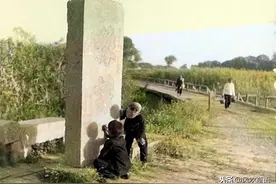 河北邢台：80年前顺德府（邢台）的豫让桥和塔林图片