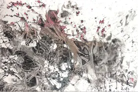 艺术家谭钧国画《自然收藏战争》系列精选赏图片
