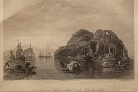19世纪欧洲铜版画中的清朝图片