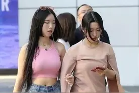 这么紧身的裤子都能穿，十足的女人味，微胖界女神图片