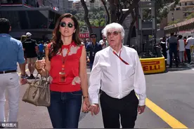前F1掌门人89岁喜当爹，44岁超模爱妻将为他生首个儿子图片