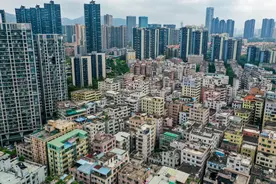 航拍深圳最大的城中村白石洲：有多少人的梦想在这里开花？图片