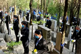 西安最大墓园封闭，7万多墓位由工作人员代祭扫，一共需要24天图片