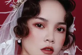 高级厌世慵懒妆容写真丨只因在风中 聚散不由你我图片