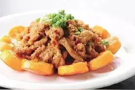 精选美食：鱼香土豆片、石板烧辣茄、韭菜豆腐干的做法图片