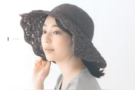 精致的女士夏日凉帽，时尚漂亮，遮阳防晒，女士出行的必然选择图片