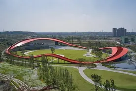 成都天府新区新地标——‘智慧之环’图片
