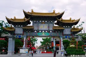 云南文化古镇昆明官渡古镇图片