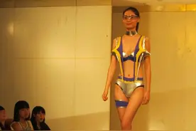 大学生服装学院内衣设计大赛-模特展示图片