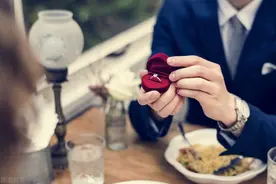 广东小伙在景区悬崖边用无人机浪漫求婚，戒指掉入悬崖差点被拒图片