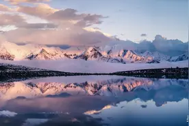 这颗星球上最完美的雪山-贡嘎，终有一天，将会消失在地平线上图片