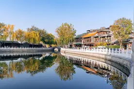 先有什刹海，后有北京城，被称为老北京最美的地方什刹海公园图片