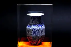 不经任何剪切和拼贴，一张纸如何折出国礼《青花瓷》？图片