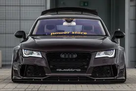改装“宽体铆钉车身”的奥迪A7 Sportback，颜值与性能并存！图片