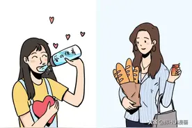 漫画：18岁和28岁的你图片