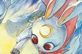 「悠拉悠漫画」抗击新型冠状病毒肺炎海报手绘过程：月兔兔战队图片