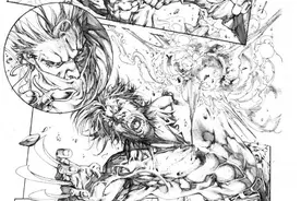 超酷的欧美漫画：分镜和原稿集，值得收藏图片