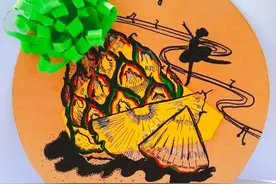 「绘画教程」菠萝图片