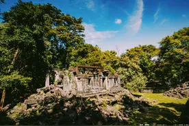 崩密列 从未完工的古代建筑 探险吴哥窟遗址群中的神秘“废墟”图片