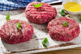 真正的牛肉饼，一次做10个冷冻，比肯德基、麦当劳的更有营养图片