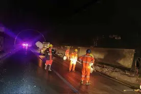 都汶高速隧道受损 需要封闭施工到端午节前图片