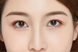 不同脸型的纹眉画法，操作客人的纹绣师一定要看图片