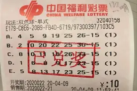 常州幸运市民守号揽获双色球二等奖18.1万元图片