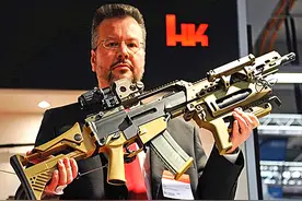 军事丨德国HK推出最新G36突击步枪，采用全息衍射瞄准镜就是帅图片