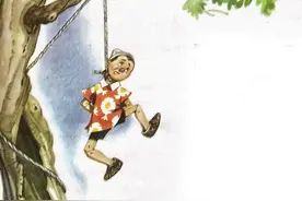 《木偶奇遇记》原版故事：匹诺曹杀了吉米，最后被吊死了图片