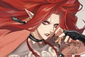 百妖谱壁纸鬼王酒吞童子同人插画图片