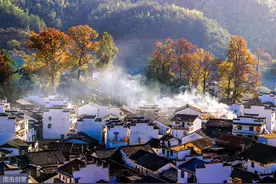 杜牧《山行》：闲着没事干驾车出来看看，随便写写所见美景图片