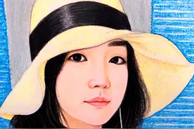 彩粉画教程，教你一步步画出照片的效果，看完你也能学会图片