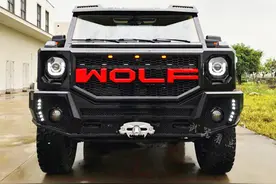 军事丨国产“恐狼”武装防暴护卫车，外型方正硬朗，整车强悍有力图片
