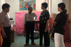 南京江北新区长芦街道走访慰问失独家庭图片