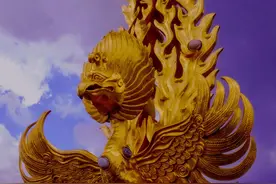 金翅鸟——迦楼罗到底是个什么东西？为何敢以龙为食？图片