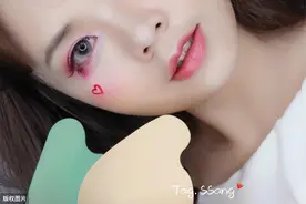 彩妆下的别致美人，分外魅惑图片