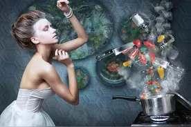 结婚十几年了，我老婆就只会煮泡面，准确地说，是开水冲泡面图片