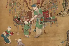 古代地摊经济的推动者——货郎图片