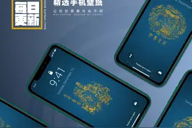 手机壁纸 | 烫金中国福纹・吉祥如意图片