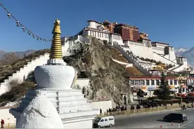 西藏游记：拉萨药王山与查拉鲁普石窟图片