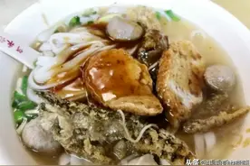 越秀这家三十年老牌粉面馆，吃到了广州最经典的地道鱼蛋粉图片