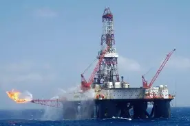 我国南海一把火，烧出5000亿吨“黄金”，“蓝鲸一号”功不可没图片